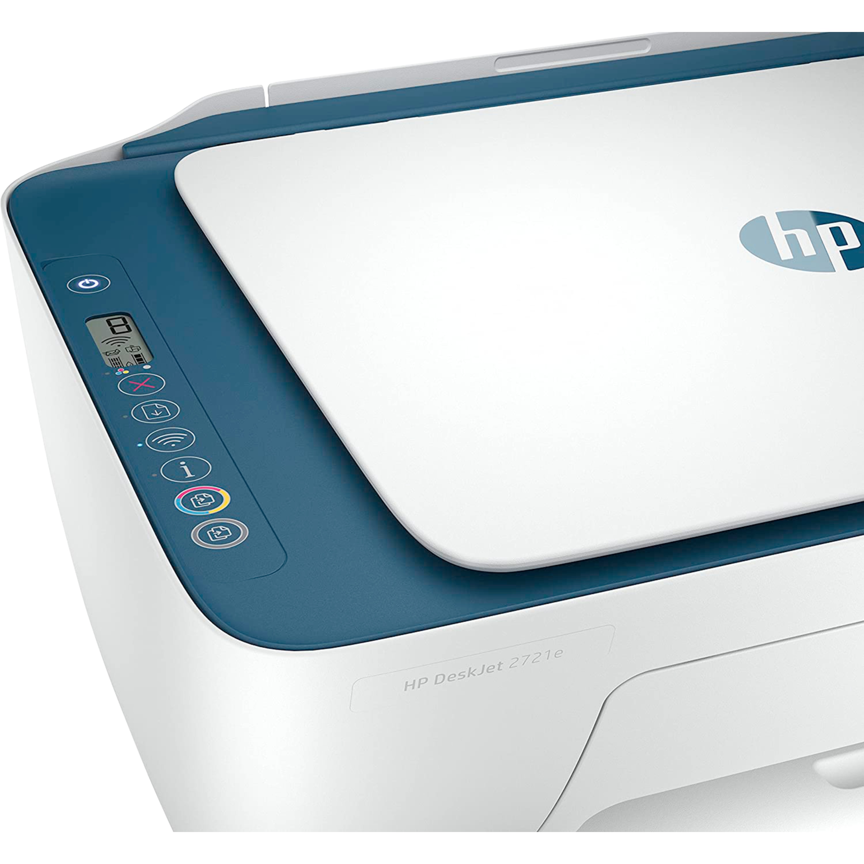 HP DeskJet 2721e All-in-One-Drucker, Drucken, Scannen, Kopieren & mobiler Fax, WiFi, Bluetooth®, Druckgeschwindigkeit 7,5/5,5 Seiten/Min. (schwarz/farbig)