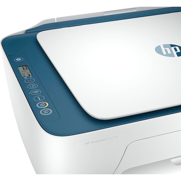 HP DeskJet 2721e AllinOneDrucker, Drucken, Scannen, Kopieren & mobiler Fax, WiFi, Bluetooth