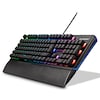 MEDION® ERAZER Supporter X20 mechanische Gaming Tastatur, extrem langlebige CHERRY MX RGB Red Switches, austauschbare Schalter und Tastenkappen, 100% Anti-Ghosting, RGB-Hintergrundbeleuchtung, hochwertige Oberfläche