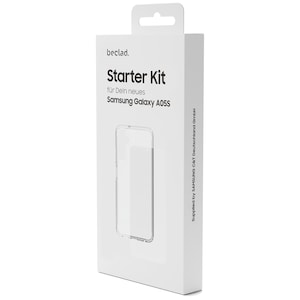 SAMSUNG (Powered by Samsung) Starter Kit aus Cover & Schutzfolie - Samsung Galaxy A05s Zubehör