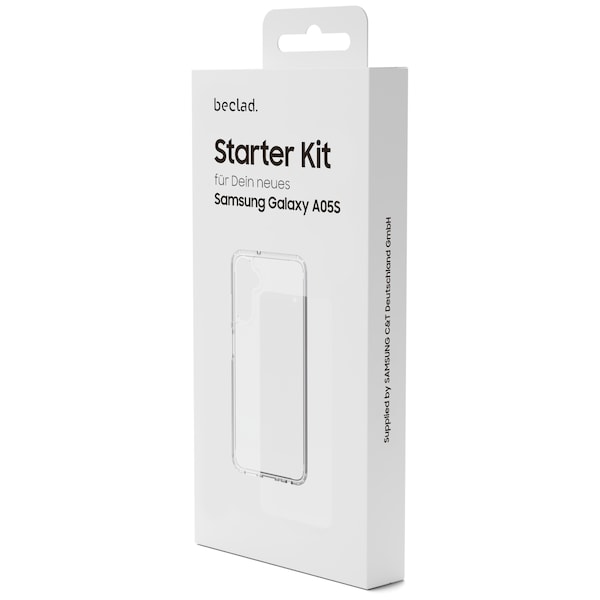 SAMSUNG (Powered by Samsung) Starter Kit aus Cover & Schutzfolie - Samsung Galaxy A05s Zubehör
