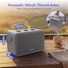 MEDION® LIFE BXO-1 Bluetooth® Lautsprecher grau, 2 x 15W RMS, integrierter Akku mit bis zu 15 Stunden Laufzeit, Bluetooth® 5.3, robustes & mobiles Design