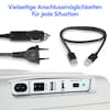 MEDION® LIFE® Thermoelektrische Kühlbox MD 10735, Kühl- und Warmhaltefunktion, 25 L Kapazität, 12V-, 230V- und USB-Anschlüsse zur Stromversorgung