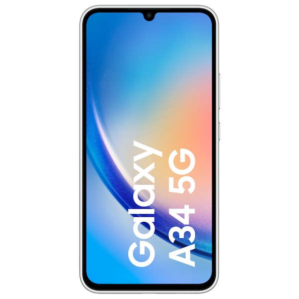 SAMSUNG Galaxy A34 5G 128 GB, Awesome Silver