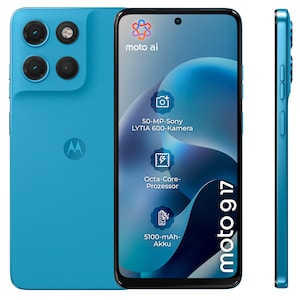 MOTOROLA moto g17, 128 GB, Alaskan Blue (XT2623-2)