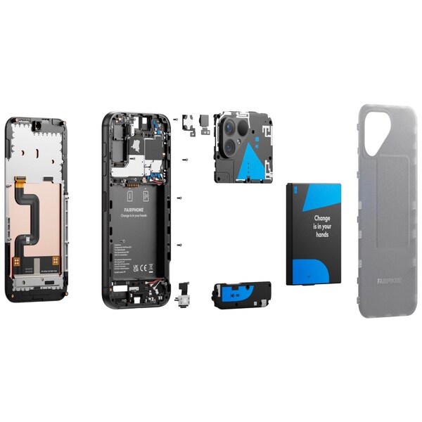 FAIRPHONE 5, 256 GB, Transparent Edtion
