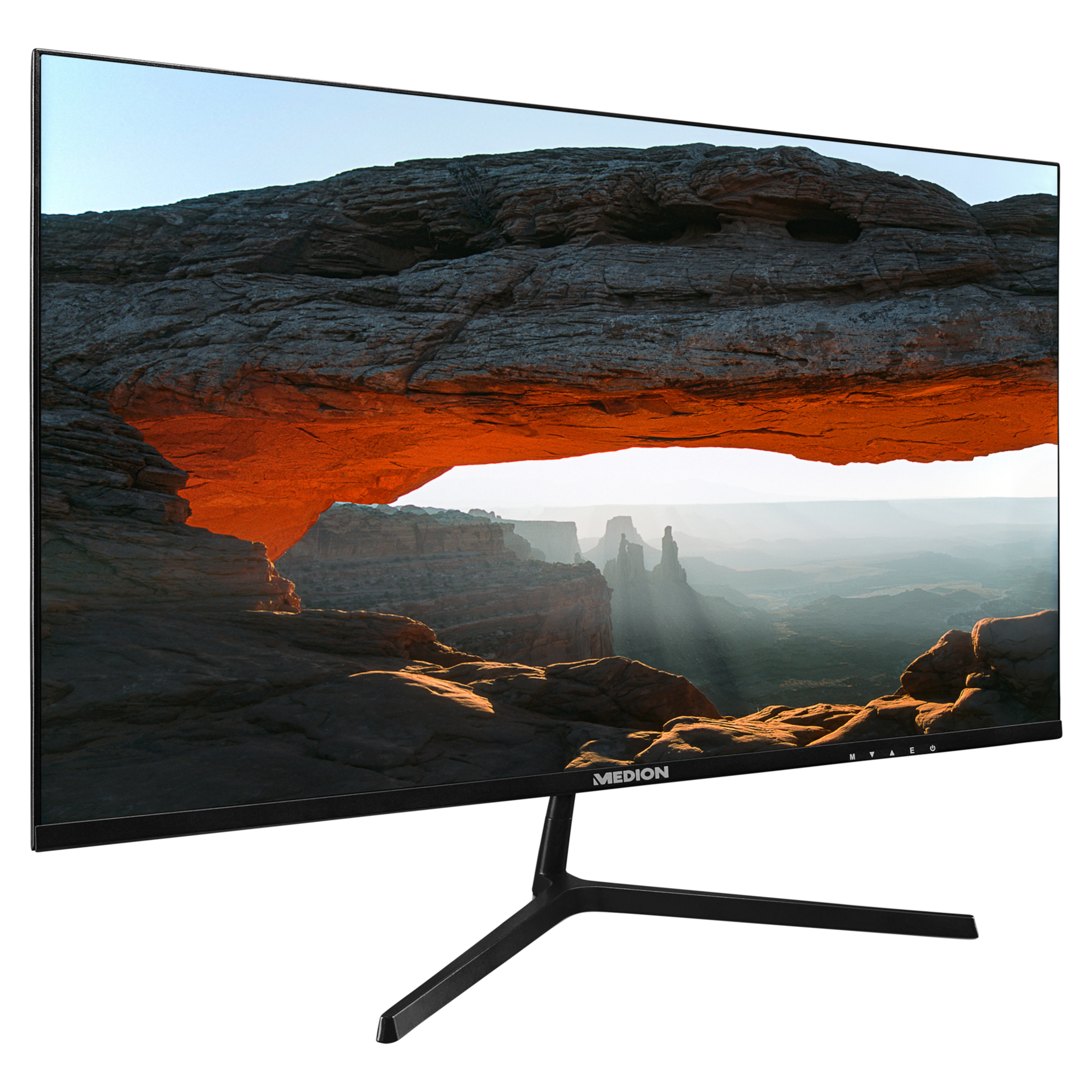 MEDION® AKOYA® P52726 (MD 20154) Widescreen Monitor, 68,6 cm (27''), Full HD Display, HDR10, HDMI und rahmenloses Design