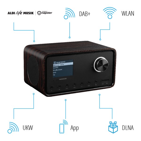 MEDION® S85105 WLAN mit 2.1 Soundsystem, 8