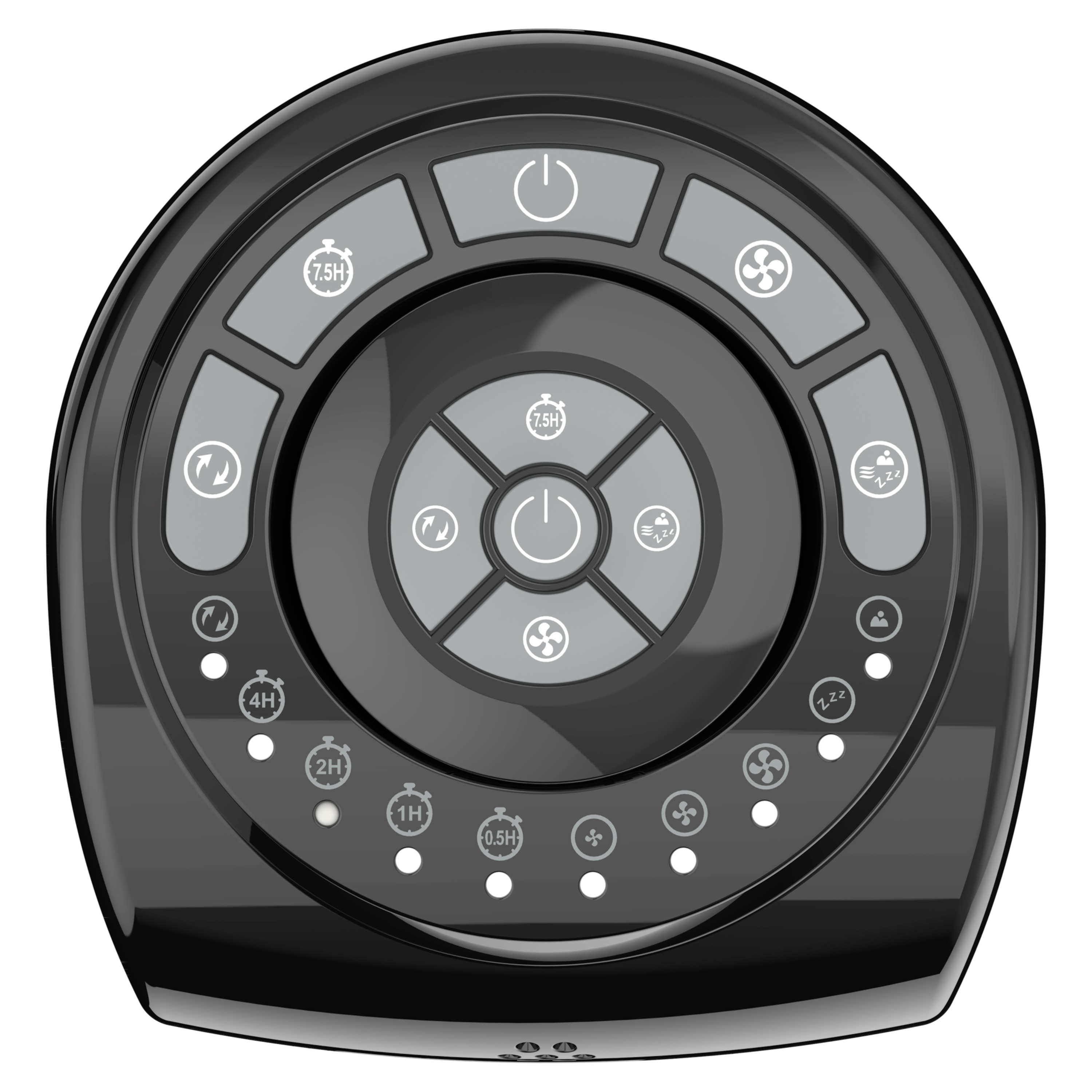 MEDION® LIFE E11 TF Turmventilator (MD 12067), 3 Geschwindigkeitsstufen, 45 Watt Leistung, Timerfunktion, inkl. Fernbedienung