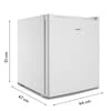 MEDION® LIFE® Mini-Gefrierschrank MD 37675, 33 L Nutzinhalt, Gefrierkapazität 2,4 kg/24 Std., manuelle Temperatureinstellung, Griffmulde