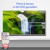 MEDION® LIFE® X8552501 (MD 855300) LCD Smart-TV, 138,8 cm (55'') Ultra HD Display, HDR, Dolby Vision®, MEMC, PVR ready, VIDAA App Store, NETFLIX, Disney+, Paramount+ & Amazon Prime Video App, Bluetooth®, DTS X, Dolby Atmos®, HD Triple Tuner