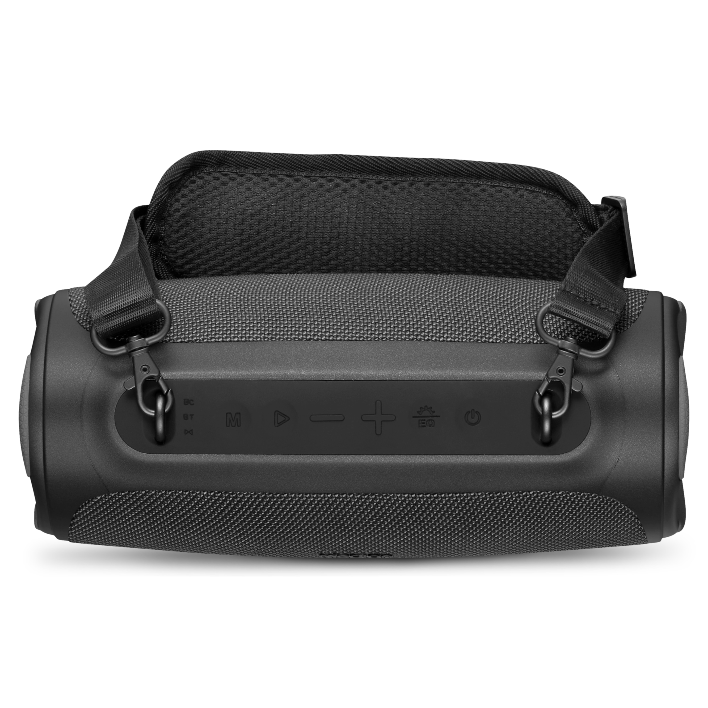 MEDION® LIFE® P61746 Tragbarer Bluetooth® Lautsprecher M, Dual Illuminated (RGB-Lichteffekte), Bluetooth® 5.3, integrierter Akku mit bis zu 42 Stunden Laufzeit, robustes & mobiles Design, 2 x 15 W RMS