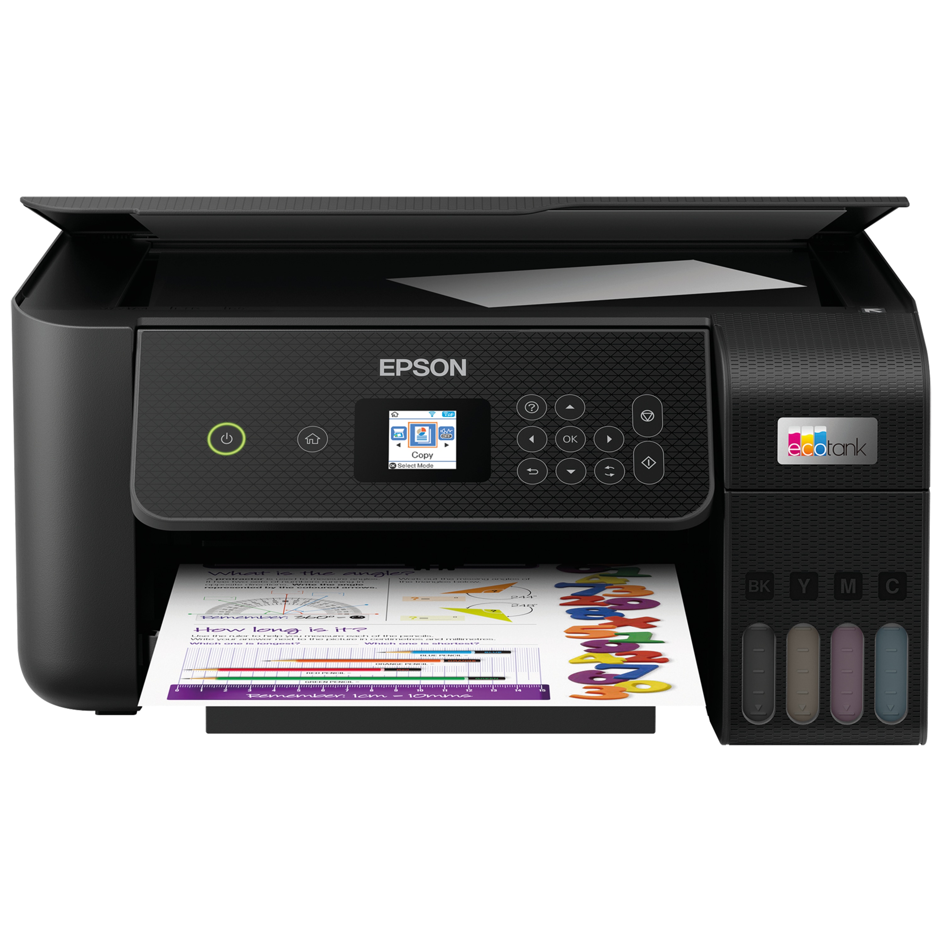EPSON EcoTank ET-2820 3-in-1-Tintenstrahldrucker, WiFi und Apps, Drucken, Scannen und Kopieren, Tintennachfüllsystem der nächsten Generation