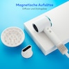 MEDION® LIFE HD1 Haartrockner mit Ionen-Technologie, 1.600 Watt, Selbstreinigungsfunktion, Magnetische Aufsätze: Stylingdüse und Diffusor, 3 Temperatur- und 2 Luftstromstufen