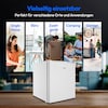MEDION® LIFE® Mini-Gefrierschrank MD 37675, 33 L Nutzinhalt, Gefrierkapazität 2,4 kg/24 Std., manuelle Temperatureinstellung, Griffmulde
