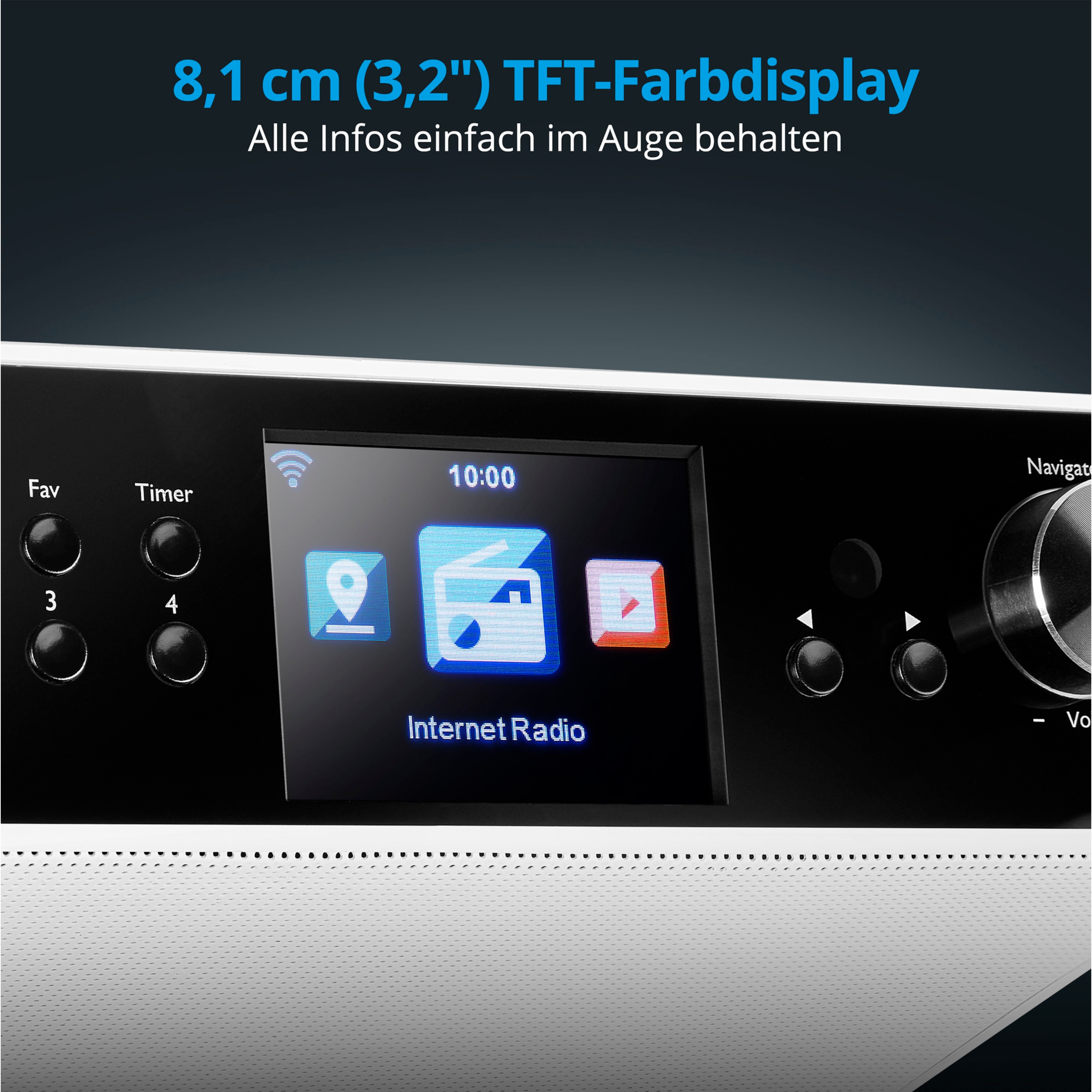 MEDION® DAB+ Radio de cuisine LIFE P85063 MEDION.BE