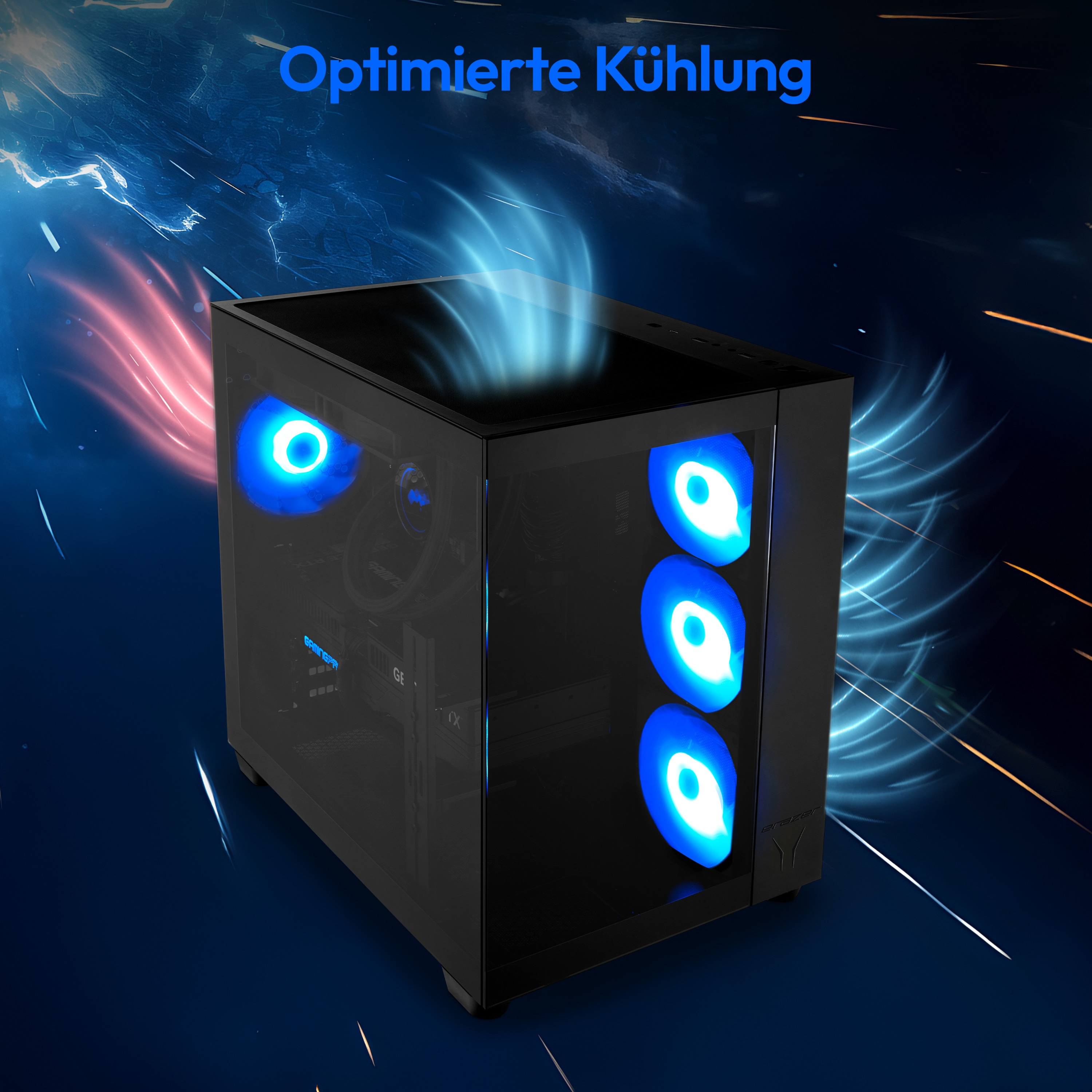 MEDION® ERAZER Tank X10e High-End Gaming PC, Intel® Core™ i7-14700, Windows 11 Home, NVIDIA® GeForce RTX™ 5060 Ti, 1 TB SSD, 32 GB RAM