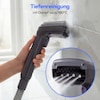 MEDION® X10 UC Polster- und Teppichreiniger (MD100123), 3 Reinigungsmodi, 12 kPa Saugkraft, 1250 ml Frischwassertank, 950 ml Schmutzwassertank, IPX4, mit Tragegriff und Rollen