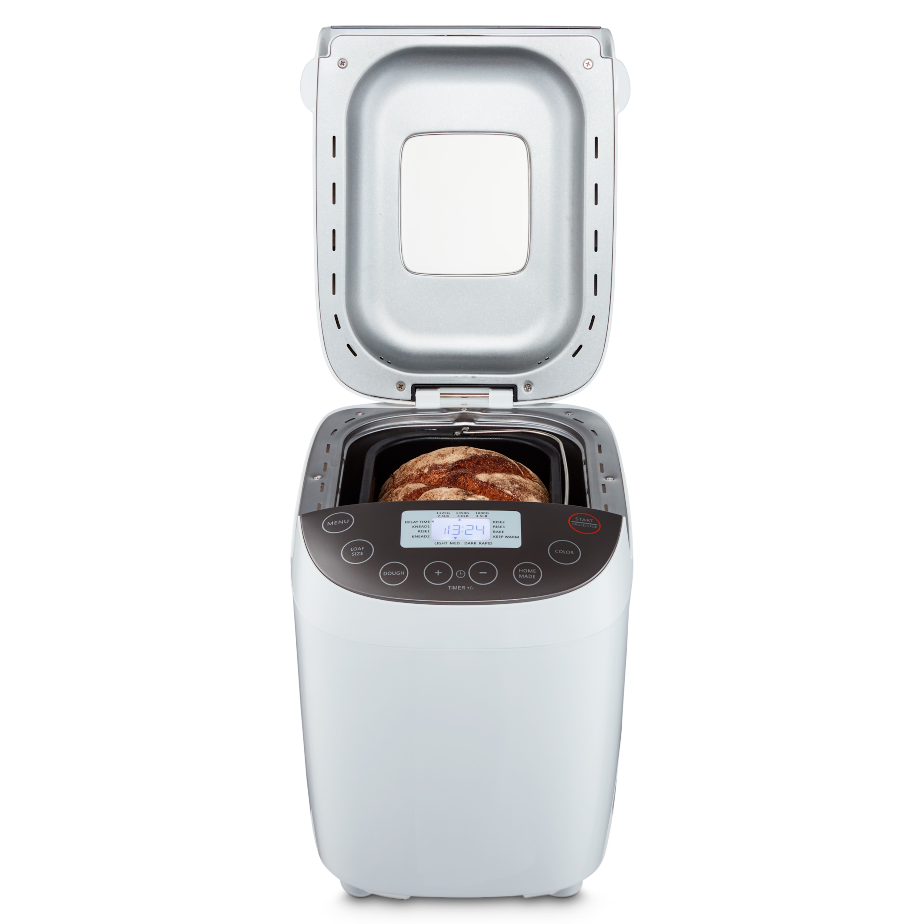 MEDION® LIFE® Brotbackautomat  MD 12040, 20 Backprogramme, 3 wählbare Bräunungsgrade, 950 Watt, bis zu 1.600g Fassungsvermögen