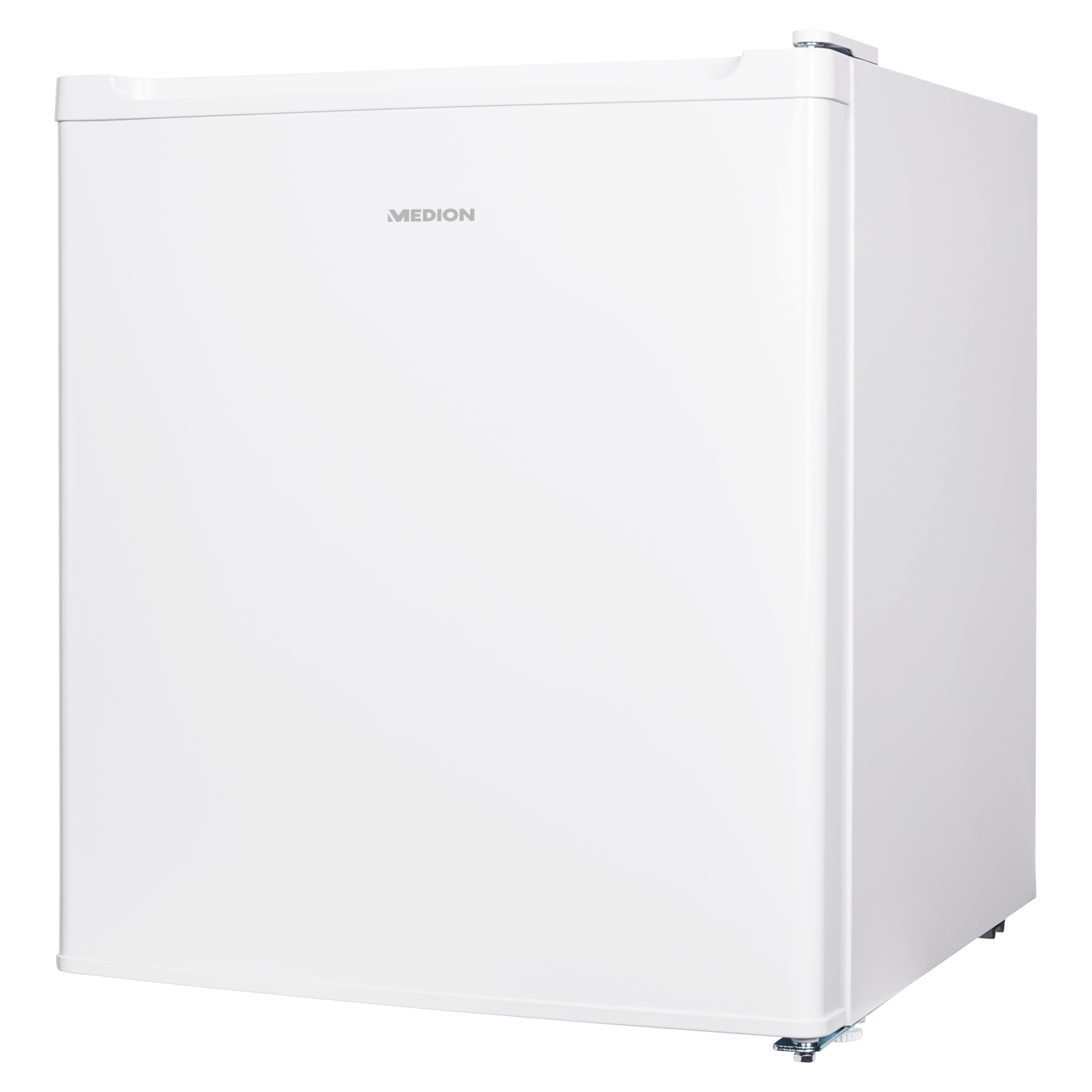 MEDION® Tischkühlschrank mit Eisfach MD 37574, 41 L Gesamt-Nutzinhalt, integriertes Eiswürfelfach mit 4 L, manuelle Temperatureinstellung, freistehend