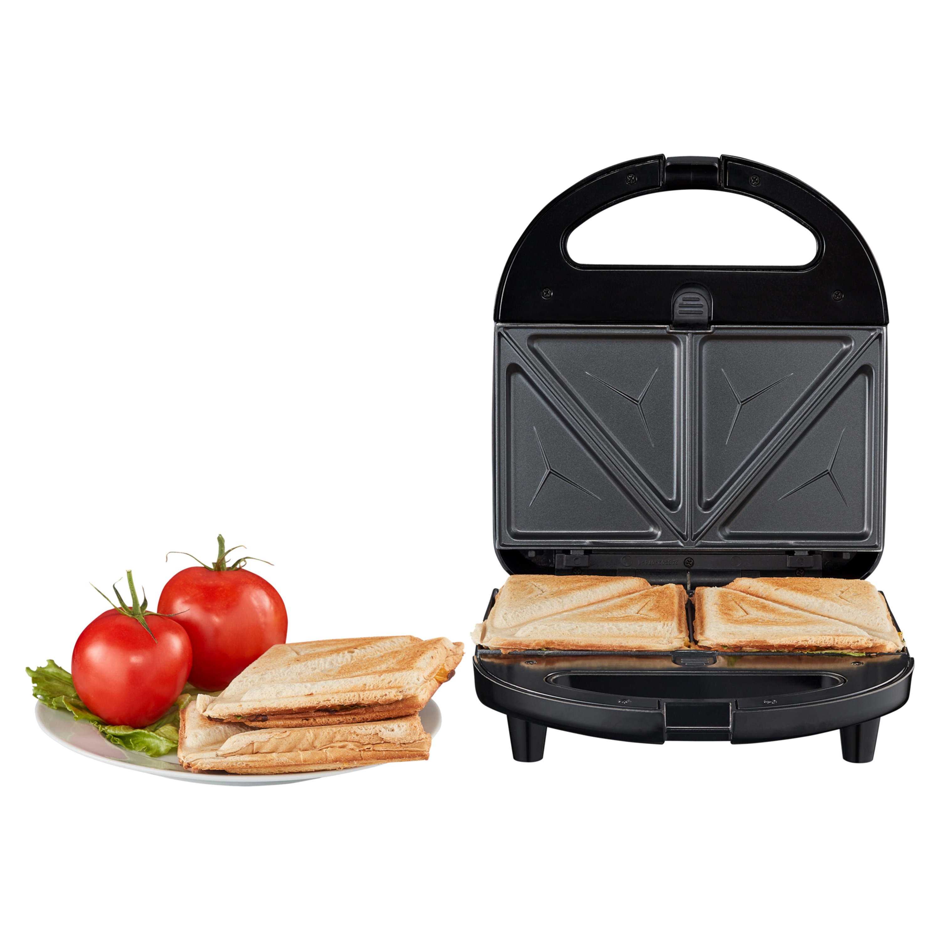 3-in-1 Tosti ijzer MD 19788 | Sandwich, wafel of panini | Verwijderbare platen met antiaanbaklaag | Max. 750 watt