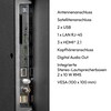MEDION® LIFE® X8432502 (MD 843400) Google TV™, 108 cm (43'') Ultra HD, HDR, Dolby Vision®, MEMC, PVR ready, Netflix, Amazon Prime Video, Bluetooth®, Dolby Atmos, DTS Virtual X, DTS X, HD Triple Tuner, CI+ Schnittstelle