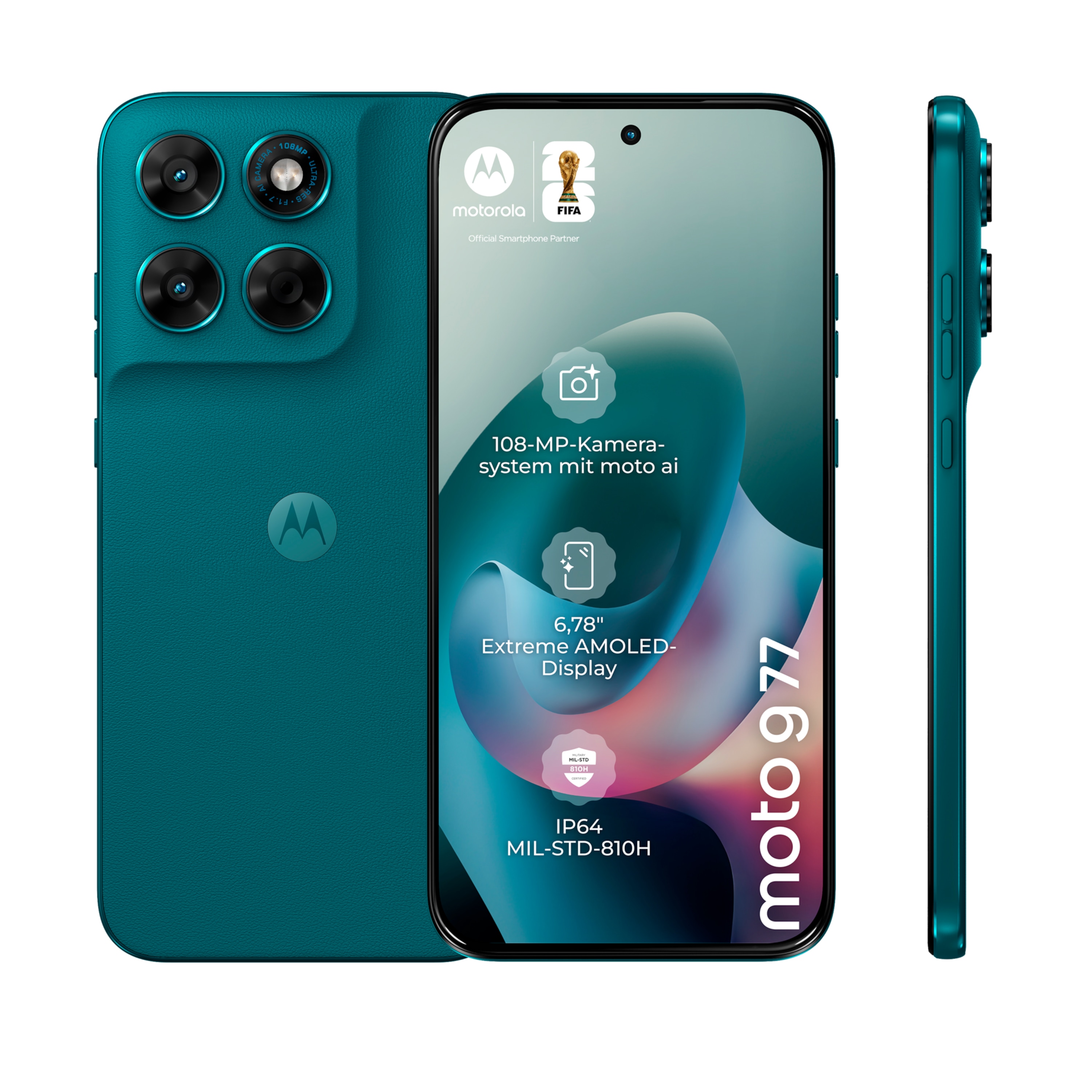 MOTOROLA moto g77 256 GB Pantone Shaded Spruce (XT2621-4)