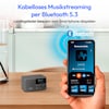 MEDION® LIFE® S66822 Tragbares DAB+ Radio, Farb-TFT Display 3,73 cm (1,47''), DAB+/UKW-Radio (je 40 Senderspeicher), Bluetooth® 5.3, integrierter Akku, extra kompakt, 2 W RMS