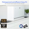 MEDION® LIFE® Tischgeschirrspüler DWT50 (MD 37775), 7 Reinigungsprogramme, Wasseranschluss, für 5 Gedecke, EasyFit Design, Touch-Bedienfeld, LED-Display