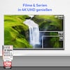 MEDION® LIFE® X8432501 (MD 843300) LCD Smart-TV, 108 cm (43'') Ultra HD Display, HDR, Dolby Vision®, MEMC, PVR ready, VIDAA App Store, NETFLIX, Disney+, Paramount+ & Amazon Prime Video App, Bluetooth®, DTS X, Dolby Atmos®, HD Triple Tuner