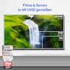 MEDION® LIFE® MD 850700 QLED Google TV™, 125,7 cm (50'') Ultra HD, HDR, Dolby Vision®, MEMC, PVR ready, Netflix, Amazon Prime Video, Bluetooth®, Dolby Atmos, DTS Virtual X, DTS X, HD Triple Tuner, CI+ Schnittstelle