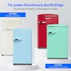 MEDION® LIFE® Retro-Kühlschrank MD 37800, 91 Liter Kühlraum, 38 dB, höhenverstellbare Füße, Energieverbrauch: 85 kWH/Jahr