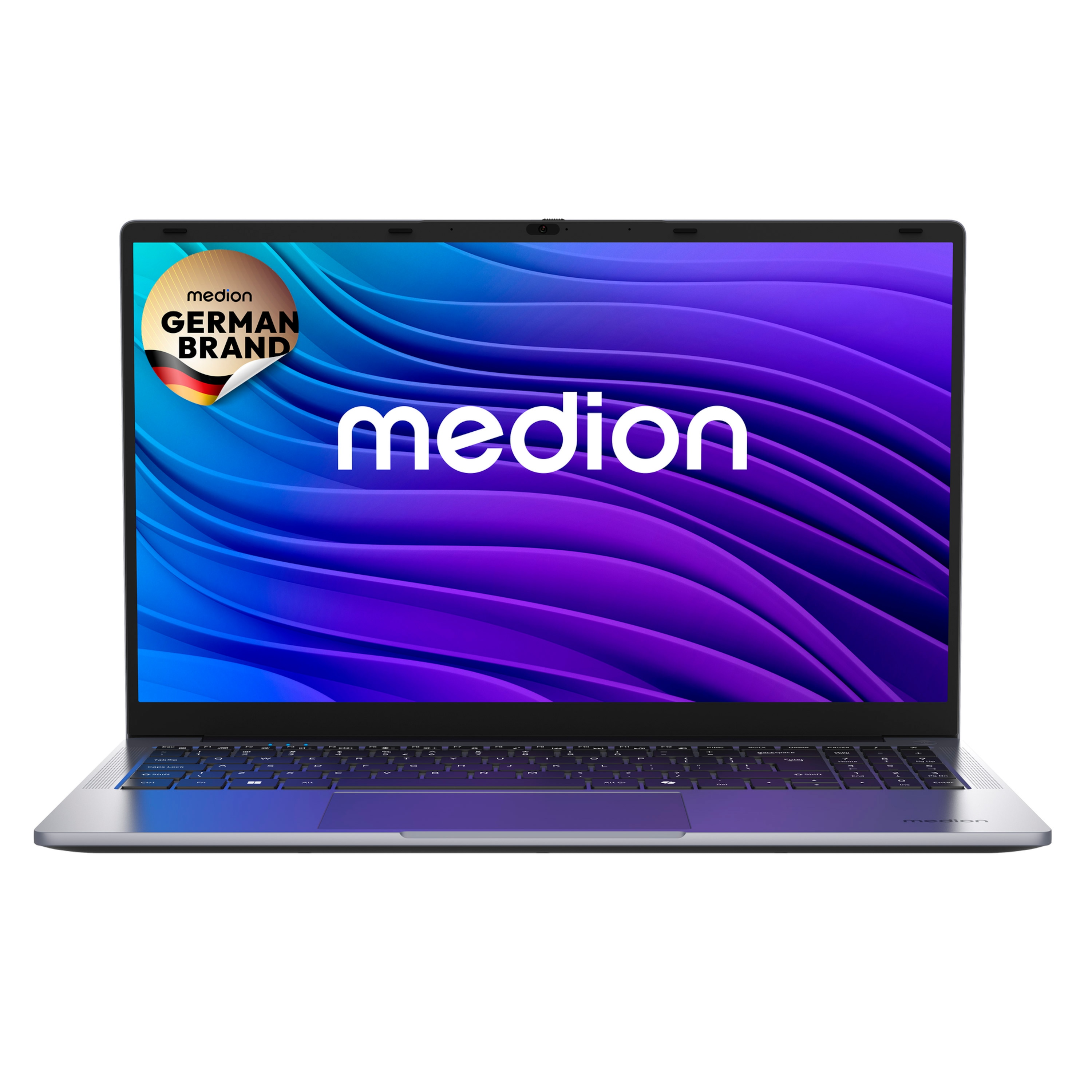 MEDION® E15223 Laptop, Intel® Prozessor N100, Windows 11 Home (S Modus), 39,6 cm (15,6'') FHD Display, 128 GB SSD, 4 GB RAM