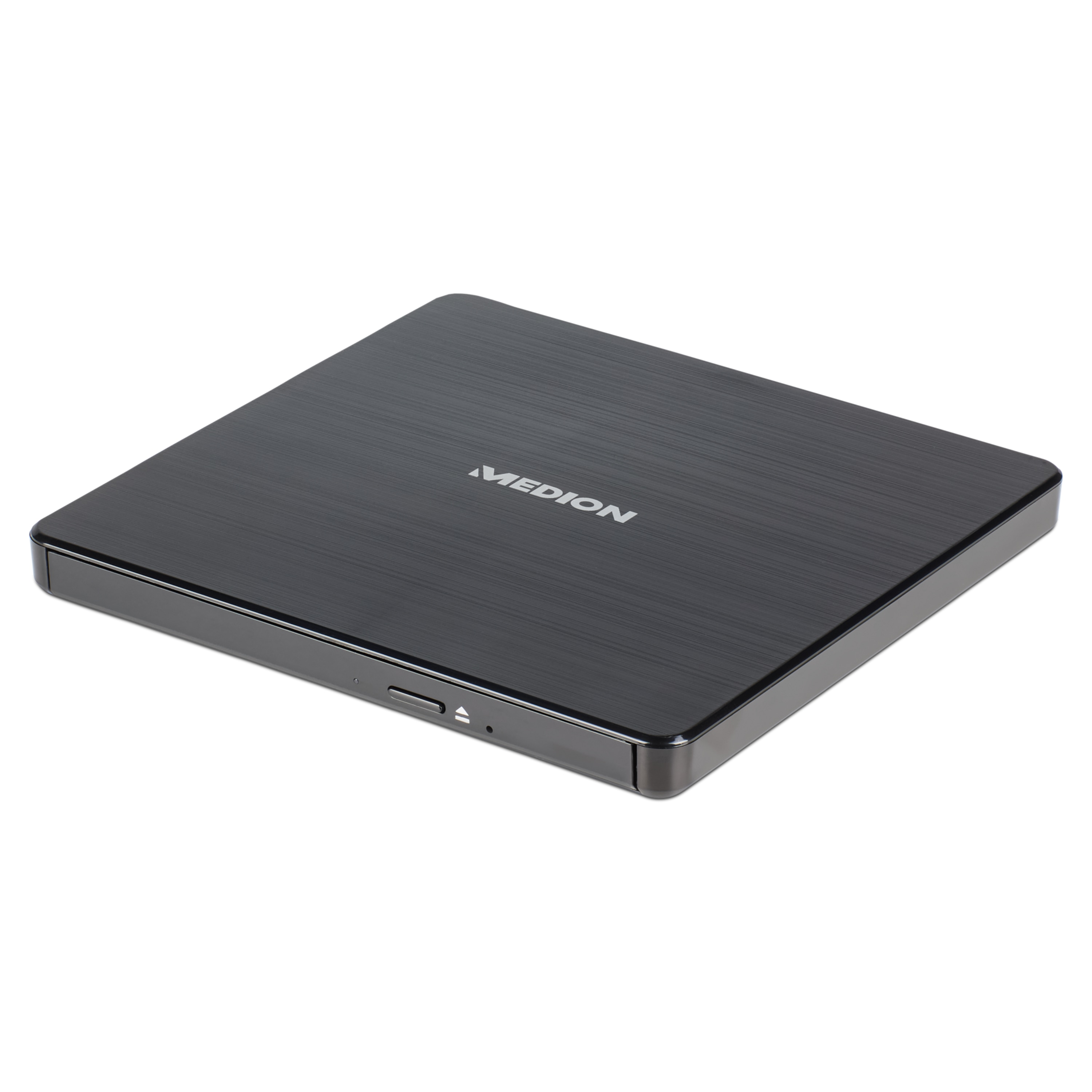 MEDION® Externer DVD-Brenner GP70N, Unterstützt alle gängigen CD/DVD Standards, mini USB 2.0 Schnittstelle