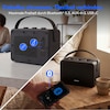 MEDION® LIFE BXO-1 Bluetooth® Lautsprecher schwarz, 2 x 15W RMS, integrierter Akku mit bis zu 15 Stunden Laufzeit, Bluetooth® 5.3, robustes & mobiles Design