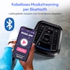 MEDION® LIFE® PX-1 Plus Partylautsprecher, tragbares Bluetooth® Soundsystem, verschiedene Lichteffekte, satter Sound, True Wireless Stereo Funktion, 2 x 50 W RMS