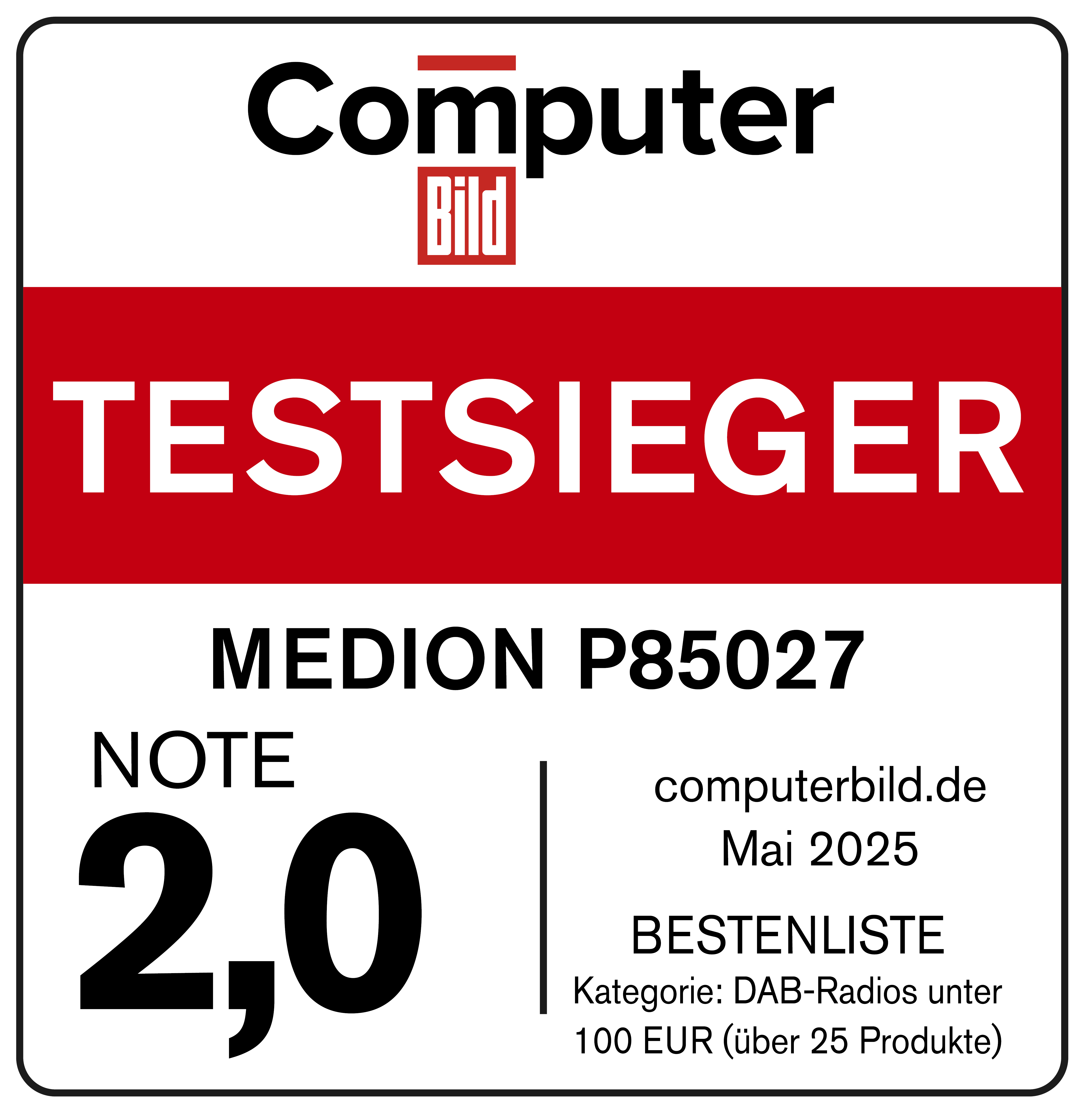 Internetradio P85027 (MD 88069) bei ComputerBild